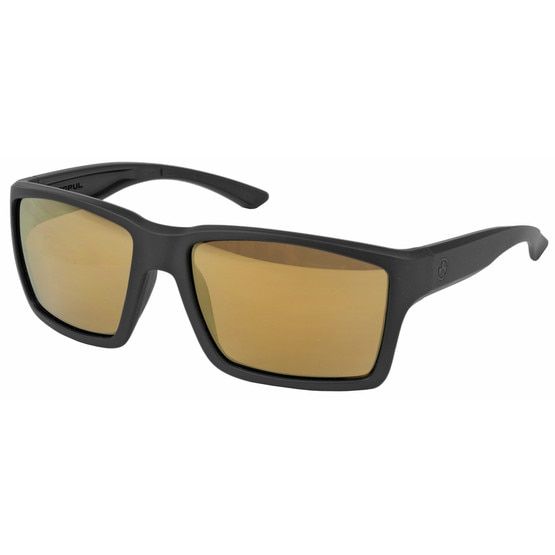 Magpul Industries Explorer XL eyewear with black frames and polarized bronze/gold lenses